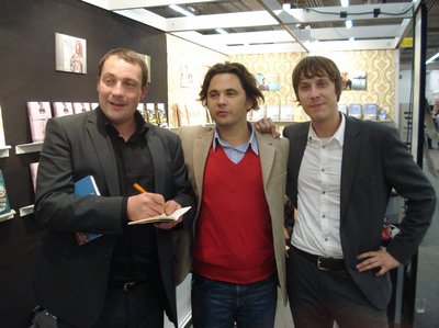 Leif Greinus, Roman Simic, Sebastian Wolter (v.l.)